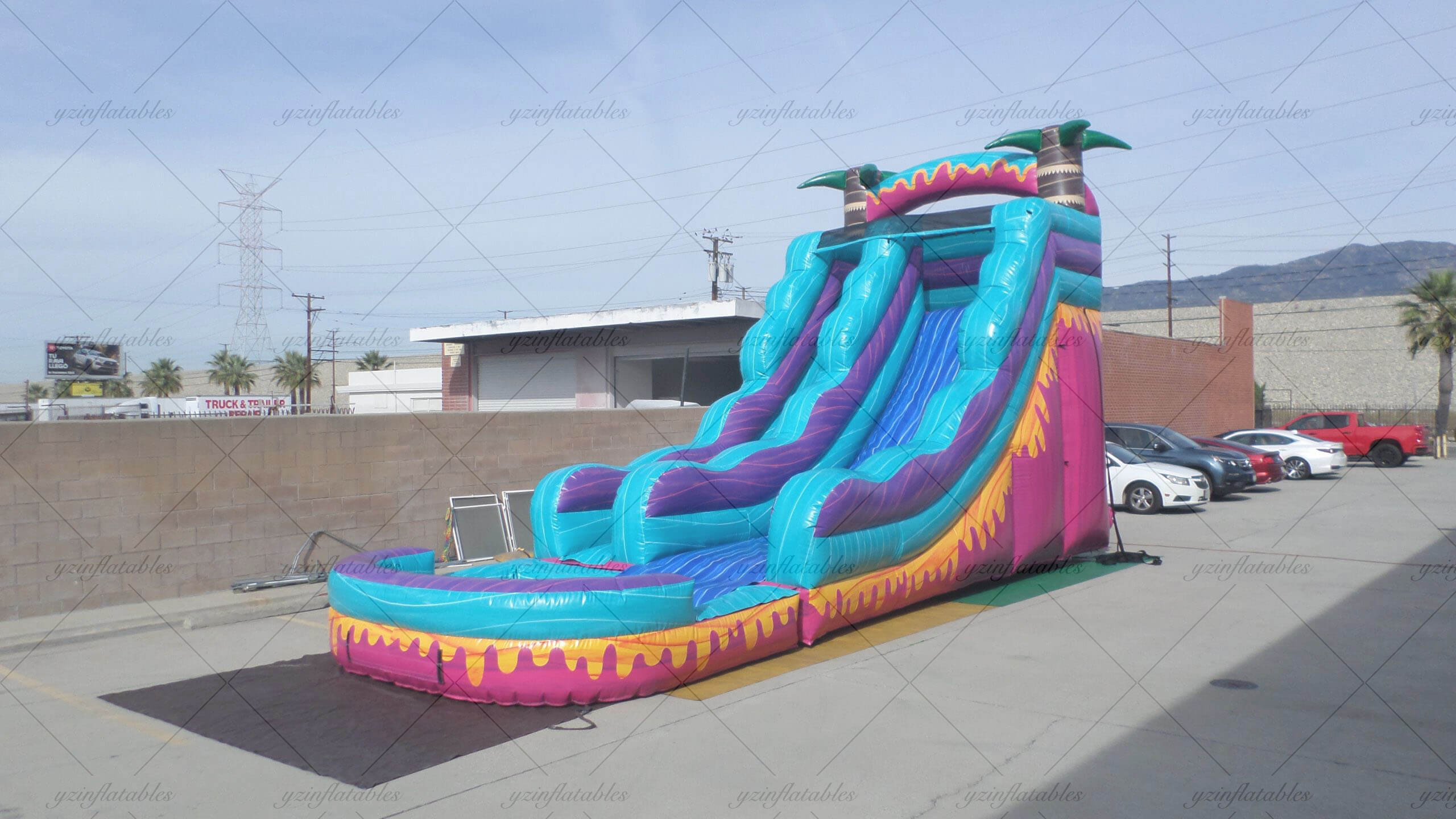 19' Marble Water Slide